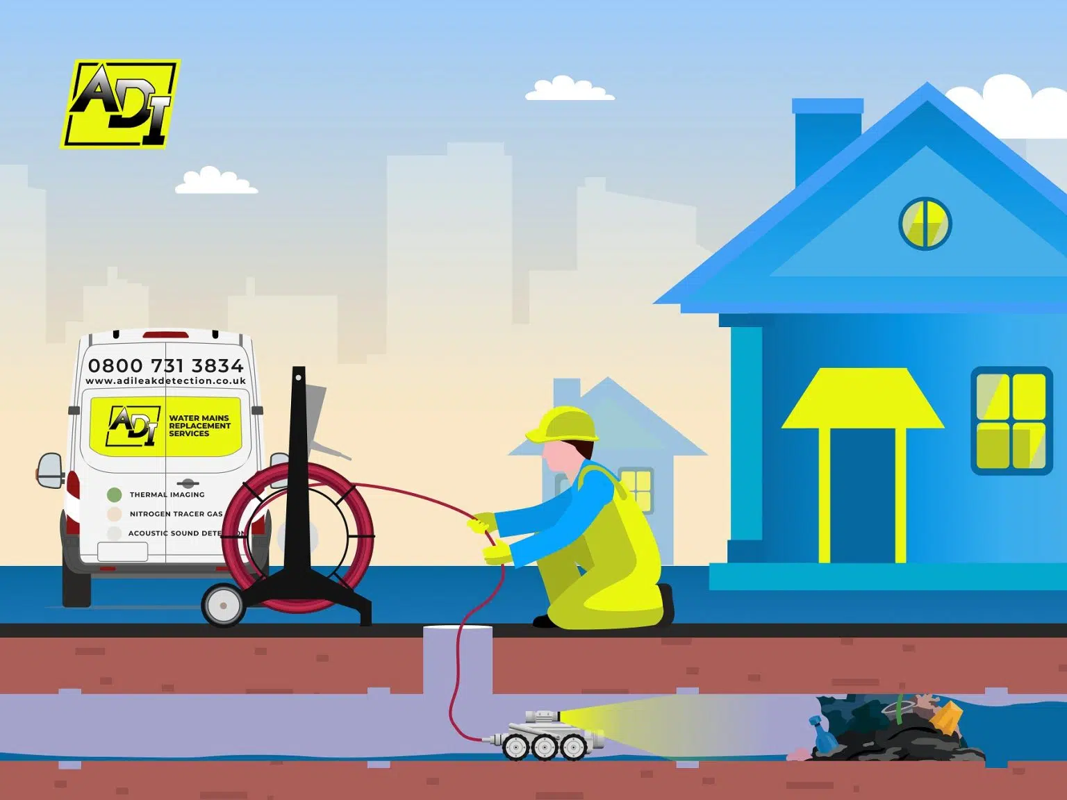 Drainage CCTV Surveys & Investigations Newark-on-Trent